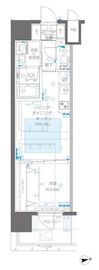 ZOOM新宿御苑前 8階 間取り図