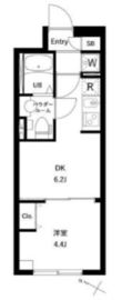 コンポジット千駄木ヒルトップ 304 間取り図