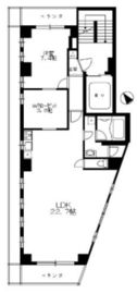 Alice南麻布 (アリス南麻布) 501 間取り図