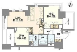 ザ・パークハウスアーバンス中野中央 9階 間取り図