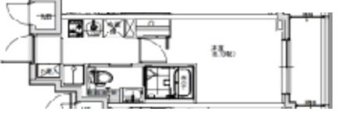 S-RESIDENCE横濱阪東橋 (エスレジデンス横濱阪東橋) 302 間取り図
