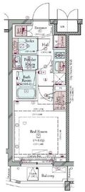 コンシェリア横濱山手 THE RESIDENCE 3階 間取り図