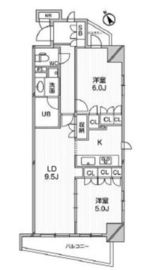 デュオステージ後楽園 1503 間取り図