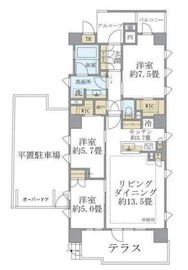 ブリリア西荻窪 1階 間取り図