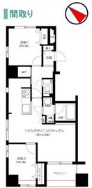 グリーンパーク日本橋ドゥ 5階 間取り図