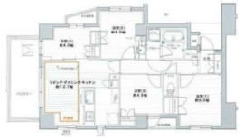 パレステージ三鷹 6階 間取り図