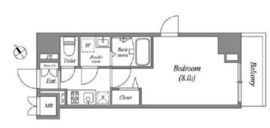 グランパセオ田端 D406 間取り図