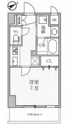 ザ・パームス横浜磯子 101 間取り図