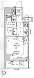 RELUXIA横濱西 (リルシア横濱西) 2階 間取り図