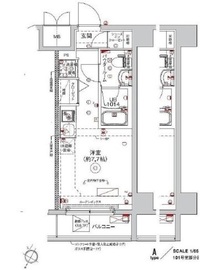 RELUXIA横濱西 (リルシア横濱西) 5階 間取り図