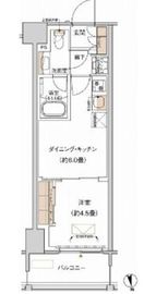 プライムネクサス大森北 339 間取り図