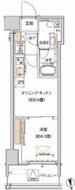 プライムネクサス大森北 527 間取り図