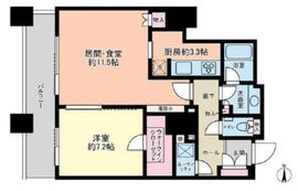 スカイライトタワー 16階 間取り図