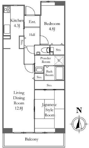 KDXレジデンス日吉 604 間取り図