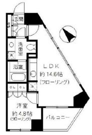 ニューシティアパートメンツ千駄ヶ谷2 201 間取り図