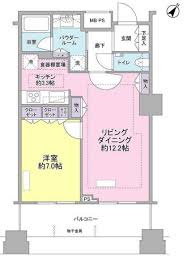 ル・サンク大崎ウィズタワー 11階 間取り図