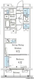 テラス杉並方南町 305 間取り図