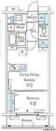 テラス杉並方南町 205 間取り図