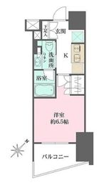 ザ・パークワンズ渋谷本町 3階 間取り図