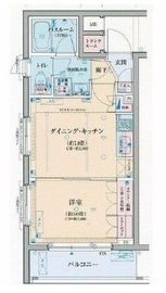 ロアール三軒茶屋 2階 間取り図