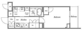 ACPレジデンス中延 302 間取り図