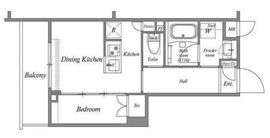 ACPレジデンス中延 508 間取り図