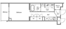 ACPレジデンス中延 206 間取り図