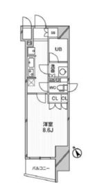 デュオステージ後楽園 302 間取り図