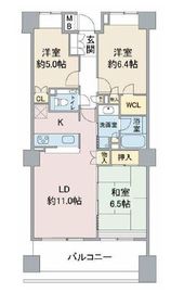 アトラス・シアンズ東戸塚 3階 間取り図