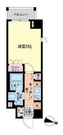 エスティメゾン赤羽 1010 間取り図