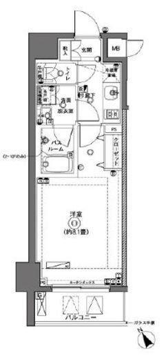 ZOOM横浜 9階 間取り図