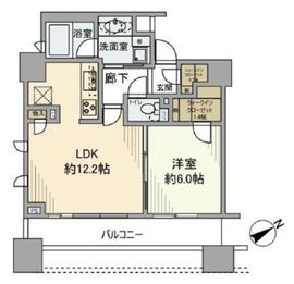 シティタワー横濱 8階 間取り図