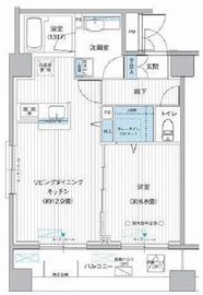 パークスリー高円寺 3階 間取り図