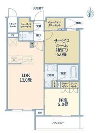 ピアース等々力レジデンス 3階 間取り図