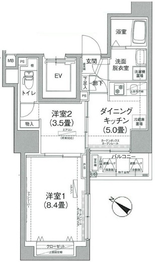 アイルプレミアム文京六義園 10階 間取り図