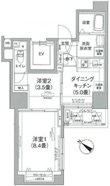 アイルプレミアム文京六義園 10階 間取り図