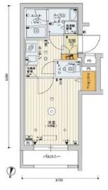 スカイコート渋谷北参道 5階 間取り図