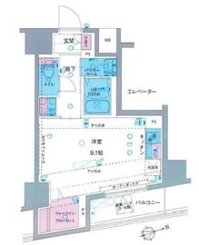 ジェノヴィア駒込駅グリーンヴェール 5階 間取り図