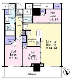THE TOWER JUJO (ザ・タワー十条) 9階 間取り図