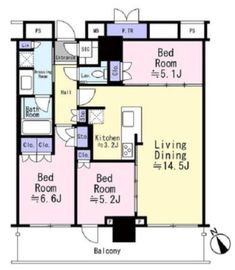 THE TOWER JUJO (ザ・タワー十条) 9階 間取り図
