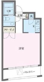 パークフロント西新宿 1001 間取り図