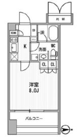 サンフル押上1 602 間取り図