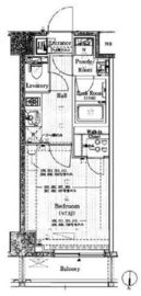 プレール・ドゥーク蔵前 211 間取り図