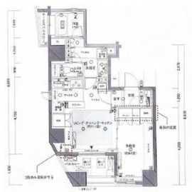 ユニーブル杉並高円寺 2階 間取り図