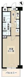 ルミエール祐天寺 308 間取り図