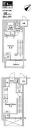 ヴィアラッティア志村 206 間取り図