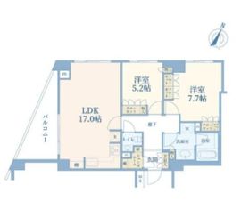センチュリーフォレスト 5階 間取り図