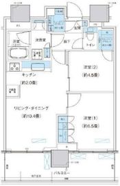 パークシティ柏の葉キャンパス ザ・ゲートタワー ウエスト 1715 間取り図