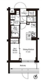 アーバンパーク方南町Ⅱ 304 間取り図