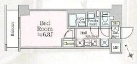 アイルプレミアム横浜サウス 505 間取り図
